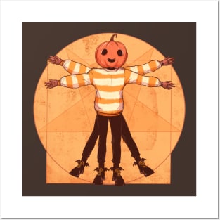 Vitruvian Halloween Posters and Art